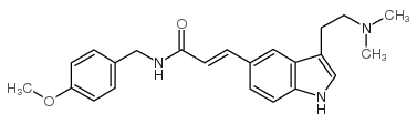 3-[3-(2-二甲基氨基乙基)-1H-吲哚]-n-(4-甲氧基苄基)丙烯酰胺