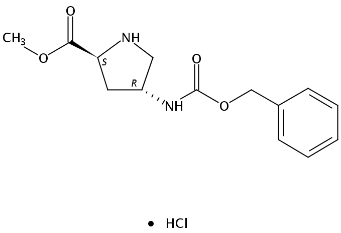 (2S)-Methyl 4-(((benzyloxy)carbonyl)amino)pyrrolidine-2-carboxylate