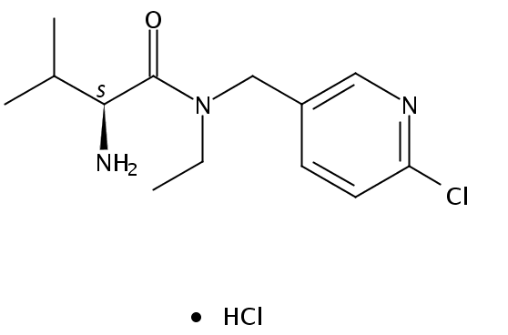 (S)-2-Amino-N-((6-chloropyridin-3-yl)methyl)-N-ethyl-3-methylbutanamide hydrochloride