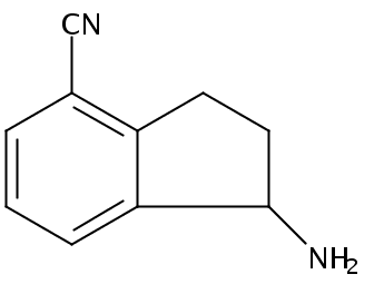 1-amino-2,3-dihydro-1H-indene-4-carbonitrile