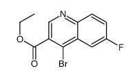 ethyl 4-bromo-6-fluoroquinoline-3-carboxylate