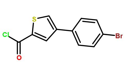 4-(4-溴苯基)噻吩-2-磺酰氯