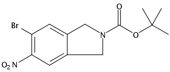 tert-butyl 5-bromo-6-nitroisoindoline-2-carboxylate