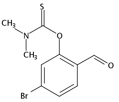 O-(5-bromo-2-formylphenyl) dimethylcarbamothioate