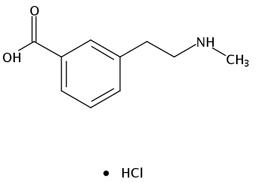 3-(2-(methylamino)ethyl)benzoic acid hydrochloride