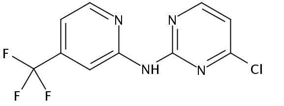 4-chloro-N-(4-(trifluoroMethyl)pyridin-2-yl)pyriMidin-2-aMine