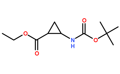 2-[(叔丁氧基羰基)氨基]环丙烷-1-羧酸乙酯
