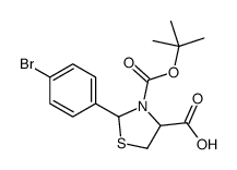 3-Boc-2-(4-溴-苯基)-噻唑烷-4-羧酸