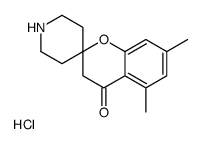 5,7-dimethylspiro[3H-chromene-2,4'-piperidine]-4-one,hydrochloride