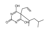 5-(4-methylpentan-2-yl)-5-prop-2-enyl-1,3-diazinane-2,4,6-trione