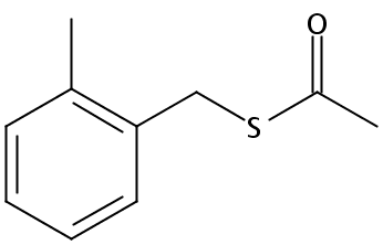 S-2-Methylbenzyl ethanethioate