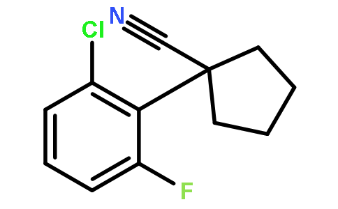 1-(2-氯-6-氟苯基)环戊腈