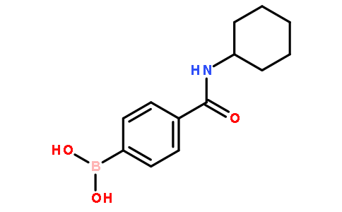 4-(环己基甲酰氨)苯基硼酸