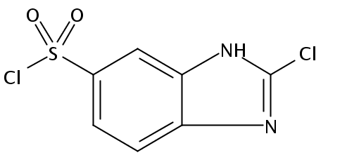 2-Chloro-1H-benzo[d]imidazole-6-sulfonyl chloride