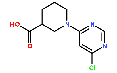 1-(6-chloropyrimidin-4-yl)piperidine-3-carboxylic acid