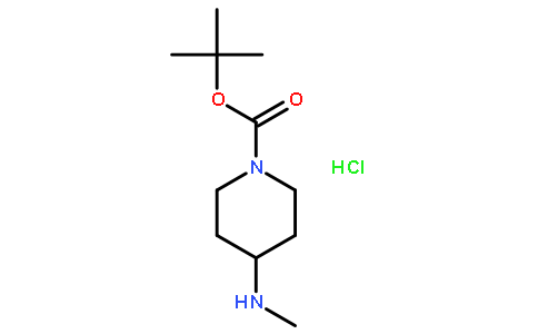 1-BOC-4-甲基氨基哌啶盐酸盐