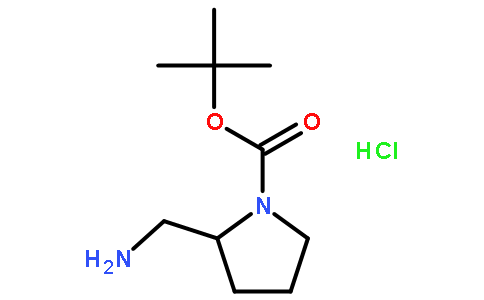 (+/-)-2-(氨基甲基)-1-N-BOC-吡咯烷盐酸盐