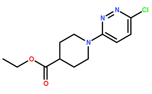 1-(6-氯-3-哒嗪基)哌啶-4-甲酸乙酯