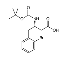 BOC-(R)-3-氨基-4-(2-溴苯基)-丁酸