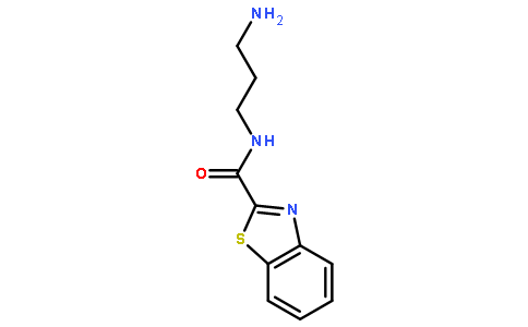 N-(3-氨基丙基)苯并[d]噻唑-2-羧酰胺