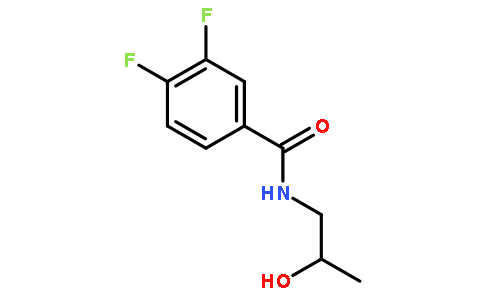 3,4-二氟-N-(2-羟基丙基)苯甲酰胺