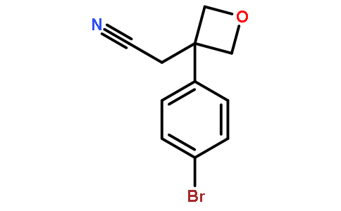 2 - （3 - （4 -溴苯基）oxetan - 3 -基）乙腈