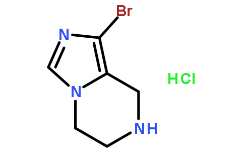 1-溴-5,6,7,8-四氢-咪唑并[1,5-a]吡嗪盐酸盐