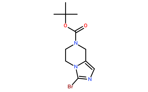 3-溴-5,6-二氢咪唑并[1,5-a]吡嗪-7(8h)-羧酸叔丁酯