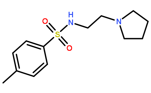 4-甲基-N-[2-(1-吡咯烷基)乙基]苯磺酰胺