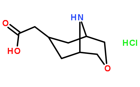 2-((1R,5s)-3-噁-9-氮杂双环[3.3.1]-7-壬基)乙酸盐酸盐