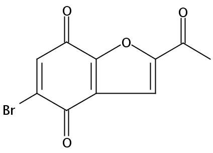 2-Acetyl-5-bromobenzofuran-4,7-dione