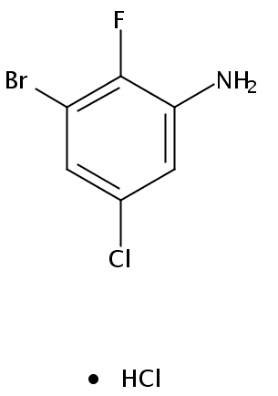 3-溴-5-氯-2-氟苯胺盐酸盐