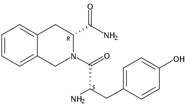 H-TYR-D-1,2,3,4-TETRAHYDROISOQUINOLINE-3-CARBOXAMIDE · HCL