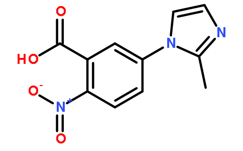 5-(2-甲基-1H-咪唑-1-基)-2-硝基苯甲酸