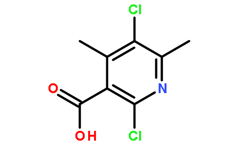 2，5-二氯-4，6-二甲基烟酸