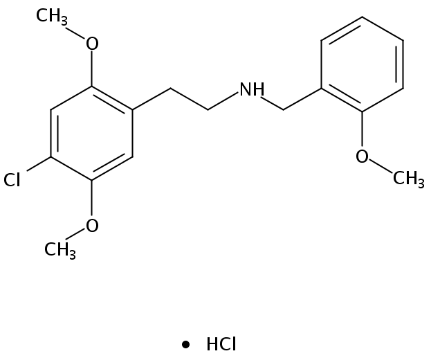 2-(4-Chloro-2,5-dimethoxyphenyl)-N-(2-methoxybenzyl)ethanamine hydrochloride