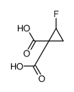 1,1-环丙二羧酸,2-氟-(9CI)