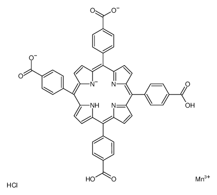 Chloro[4,4',4'',4'''-(5,10,15,20-porphyrintetrayl-κ2N21,N23)tetrabenzoato(2-)]manganese