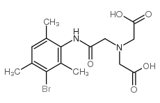(3-溴-2,4,6-三甲基苯氨羰基)甲基亚氨基二乙酸