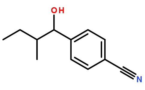 4-(1-羟基-2-甲基丁基)苯甲腈