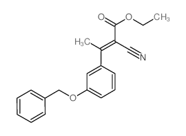 Ethyl 3-[3-(benzyloxy)phenyl]-2-cyanobut-2-enoate