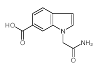 1-氨基甲酰甲基-6-吲哚羧酸