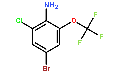 2-氯-4-溴-6-三氟甲氧基苯胺