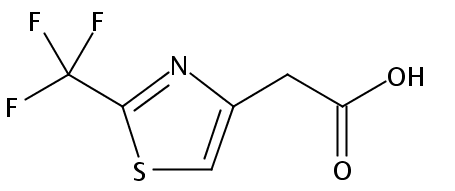 (2-三氟甲基噻唑-4-基)乙酸