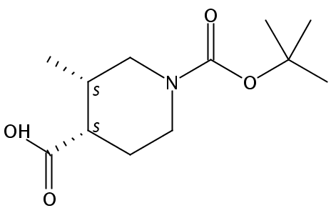 cis-1-N-Boc-3-methyl-piperidine-4-carboxylic acid