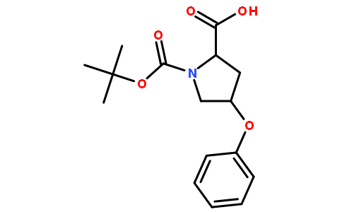 (2S,4r)-boc-4-苯氧基吡咯烷-2-羧酸