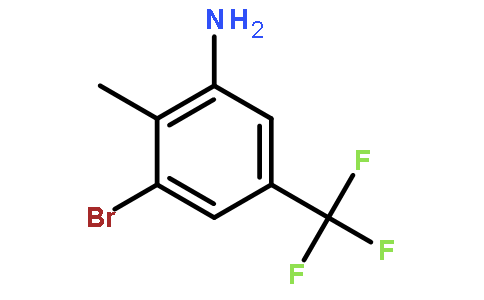 3-溴-2-甲基-5-三氟甲基苯胺