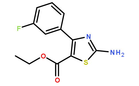 2-氨基-4-(3-氟苯基)噻唑-5-羧酸乙酯