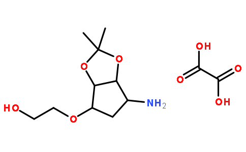 2-((3aR,4S,6R,6aS)-6-氨基-2,2-甲基四氢-3aH-环戊基[d][1,3]并二氧-4-氧)乙醇草酸盐