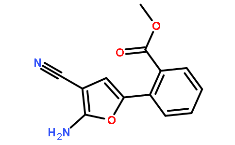 2-(5-氨基-4-氰基-2-呋喃基)苯甲酸甲酯